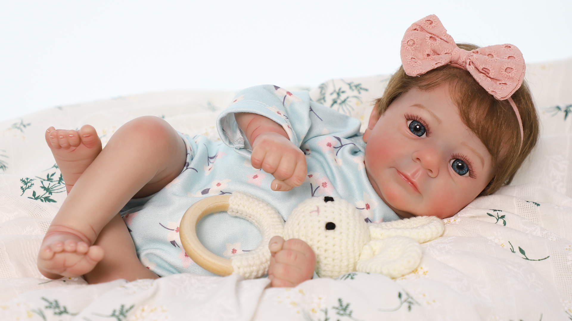 【リボーンドール】 FELÍCIA Amazon.com: SCOM Lifelike Reborn Baby Dolls Girl - Felicia